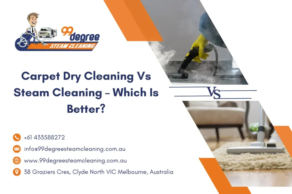 Carpet Dry Cleaning Vs Steam Cleaning - Which Is Better