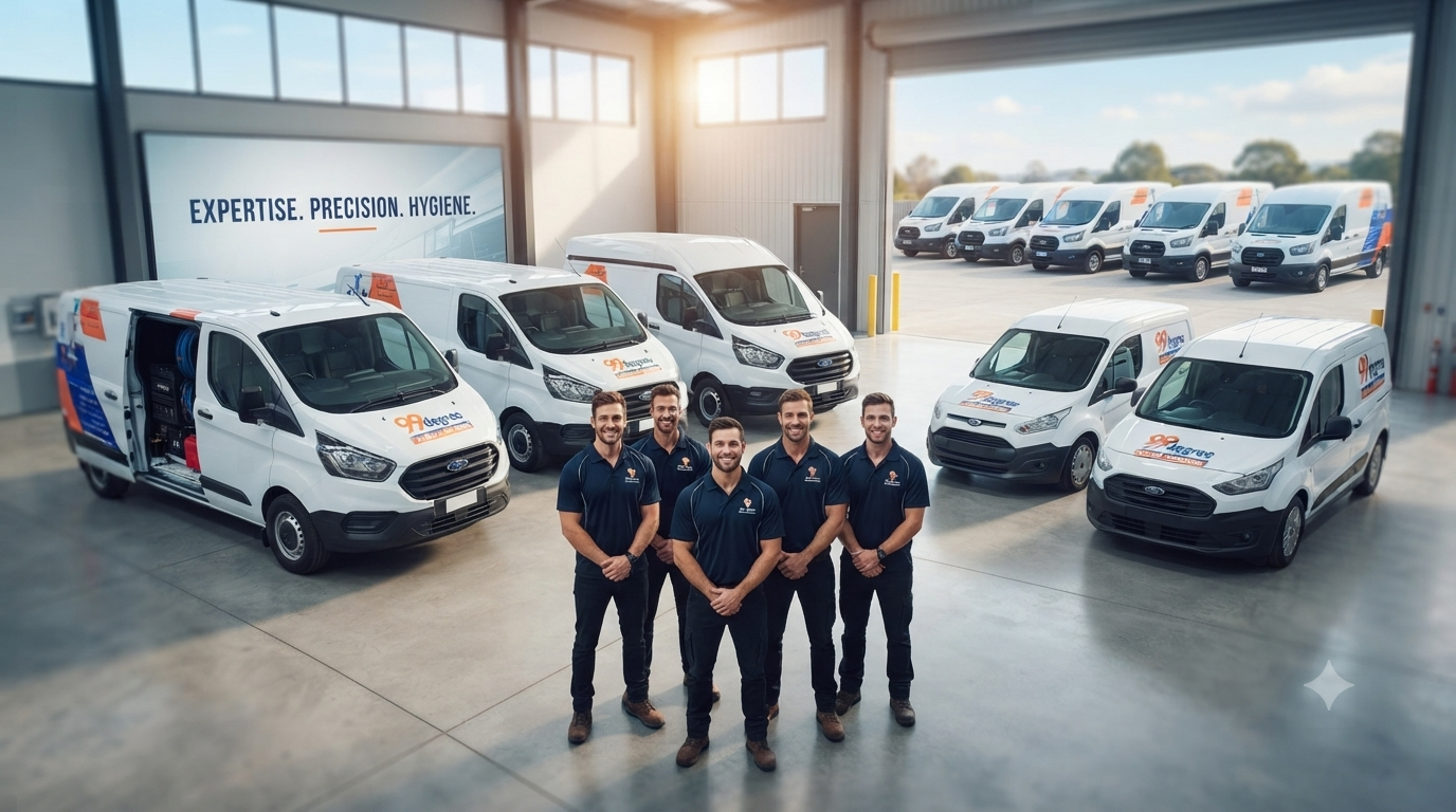 99 Degree Steam Cleaning truckmount team in Melbourne