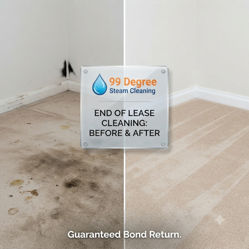 End of Lease Cleaning before and after