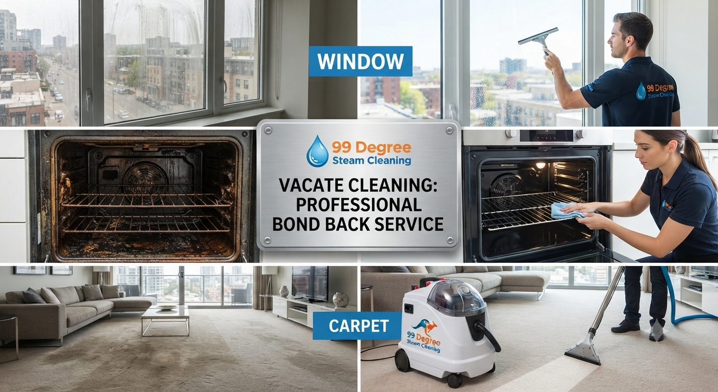 Vacate/Bond Cleaning before and after