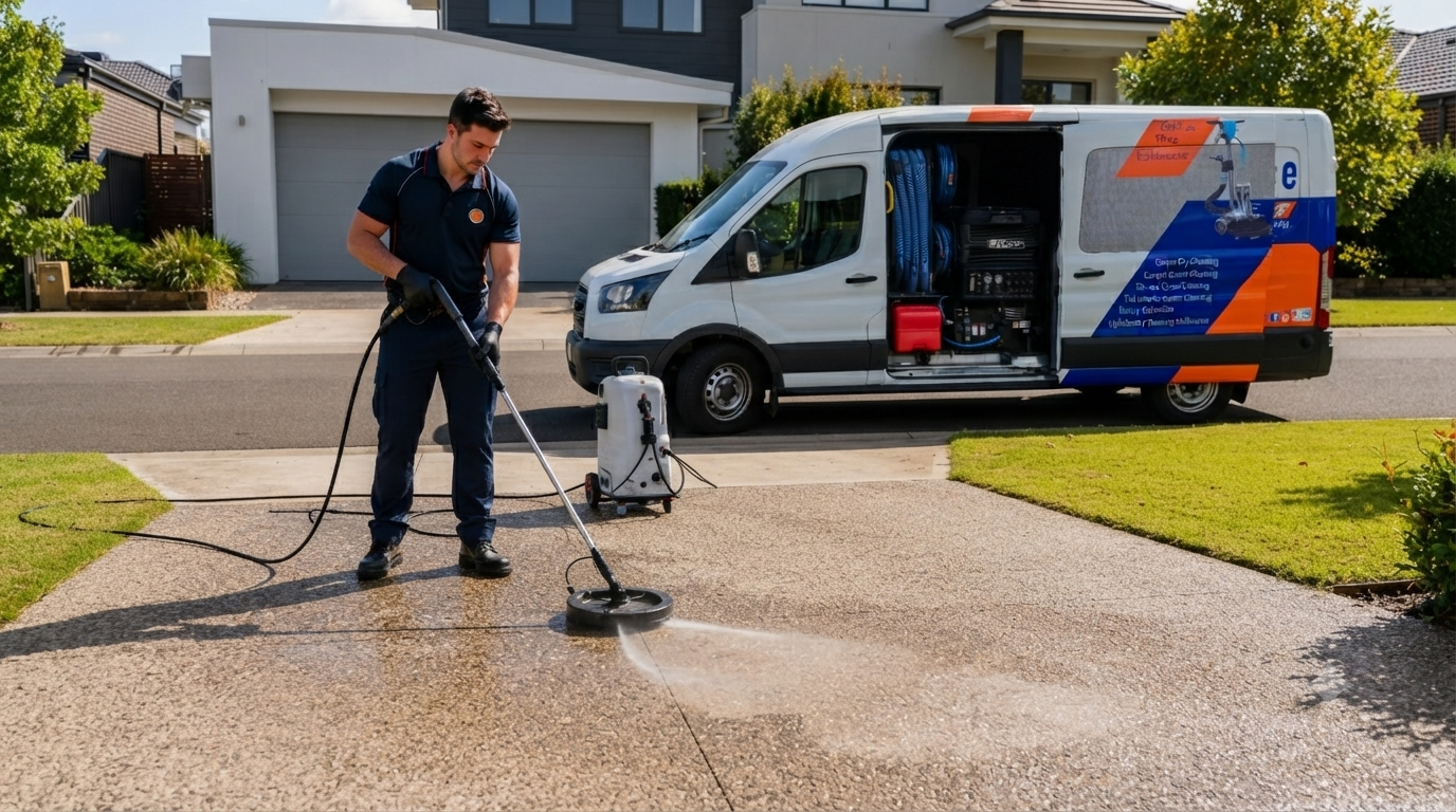 Driveway Pressure Washing Melbourne
